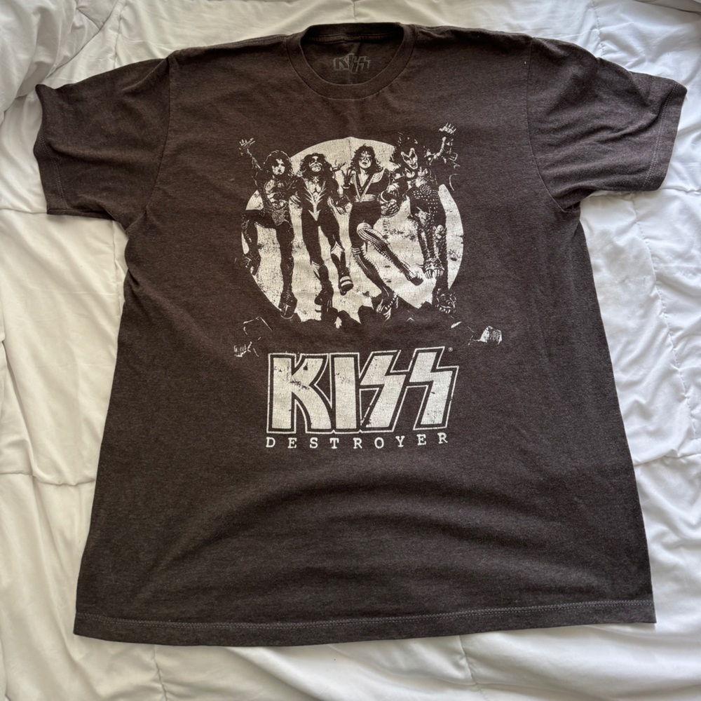 Vintage KISS Band Tee Size Large
